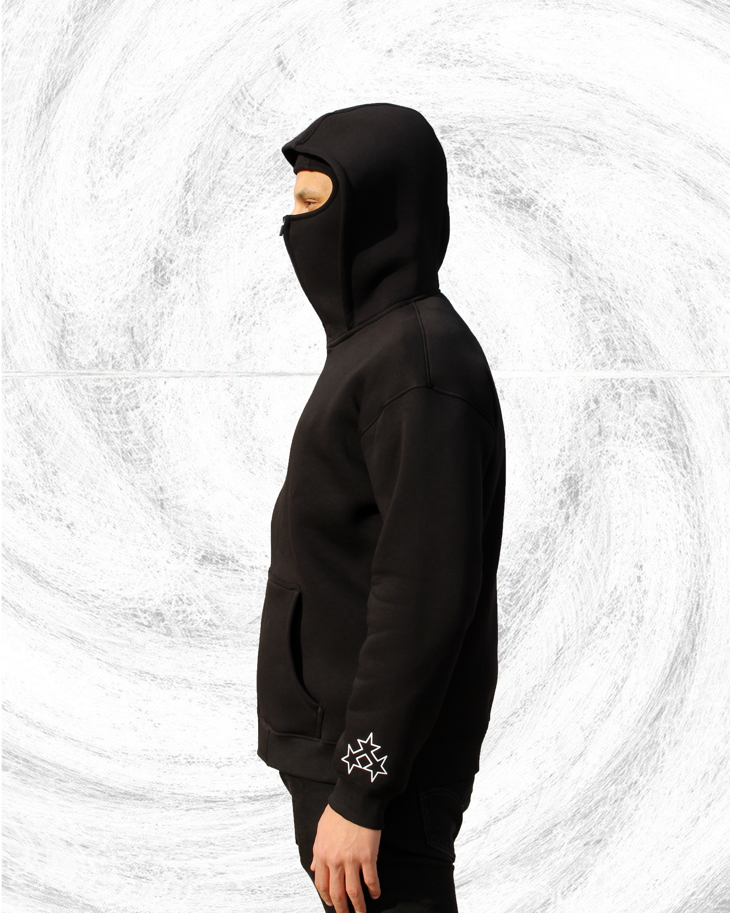 Novo Mask Hoodie - Black